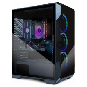 Корпус ATX Eurocase K520 без БП, RGB, USB 3.0