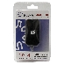 Концентратор 5bites HB24-207BK 4*USB2.0 / USB 60CM / BLACK, фото 2