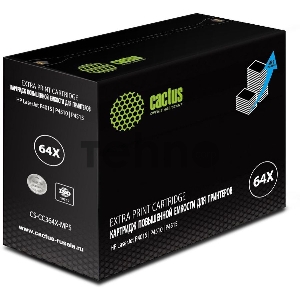 Картридж лазерный Cactus CS-CC364X-MPS черный (30000стр.) для HP LJ P4015/P4515
