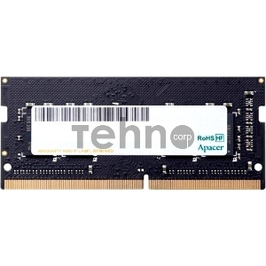 Модуль памяти Apacer  DDR4   8GB  3200MHz SO-DIMM (PC4-25600) CL19 1.2V (Retail) 1024*8 (AS08GGB32CSYBGH/ES.08G21.GSH)
