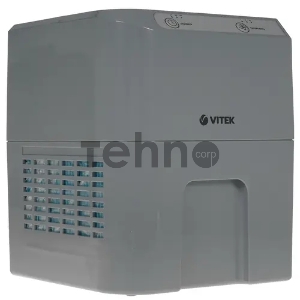 Увлажнитель Vitek VT-8556 (MC) серый 1. Мощность 25 Вт 2. Емкость резервуара для воды 1,5 л 3. Функция мойки воздуха