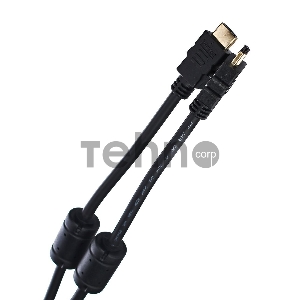 Кабель HDMI 19M/M ver 2.0, 7.5М, 2 фильтра  Aopen <ACG711D-7.5M>