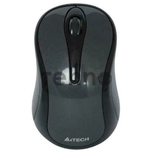 Мышь Mouse A4 V-Track G3-280A grey/black optical (1000dpi) cordless USB (2but)