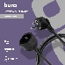 Сетевой удлинитель Buro BU-PS1.5/B 5м (1 розетка) черный (пакет ПЭ), фото 2