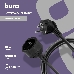 Сетевой удлинитель Buro BU-PS1.10/B 10м (1 розетка) черный (пакет ПЭ), фото 2