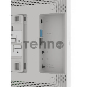 Точка доступа Keenetic Voyager Pro Pack  (KN-3510) с Mesh Wi-Fi 6 AX1800, анализатором спектра Wi-Fi, 2-портовым Smart-коммутатором, переключателем режима роутер/ретранслятор и питанием Power over Ethernet (БП не входят в комплект)