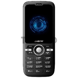 Мобильный телефон Digma B240 Linx 32Mb черный моноблок 2Sim 2.44 240x320 0.08Mpix GSM900/1800 FM microSD