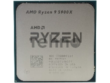 Процессор AMD Ryzen 9 5900X OEM / 3.7-4.8 GHz, 12 cores, 24 threads, 64MB L3, 105W TDP, AM4, 7nm / 100-000000061