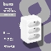 Сетевой разветвитель Buro BU-PS3F-W (3 розетки) белый (пакет ПЭ), фото 1