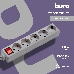 Сетевой фильтр Buro 500SL-1.5-G 1.5м (5 розеток) серый (пакет ПЭ), фото 1