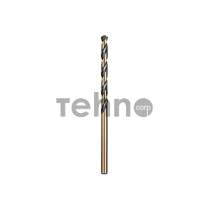 Сверло по металлу KRAFTOOL COBALT 3.0 х61мм, HSS-Co(8%), сталь М42(S2-10-1-8)