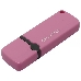 Накопитель QUMO 16GB USB 2.0 Optiva 02 Pink, розовый корпус, фото 1