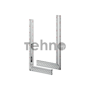 Угольник ЗУБР ЭКСПЕРТ 400 мм жесткий столярный с усиленным алюминиевым полотном