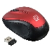 Мышь Oklick 665MW черный/красный оптическая (1000dpi) беспроводная USB (3but), фото 3