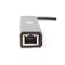 Кабель-концентратор USB 3.1 Type-Cm --> RJ-45+3port USB3.0(f) Aluminum Shell VCOM <DH311A>, фото 3