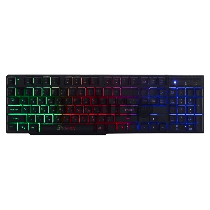 Клавиатура Oklick 780G черный USB LED