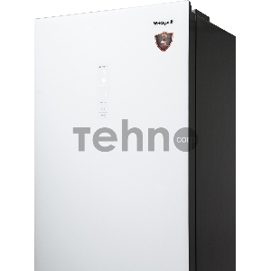 Холодильник Weissgauff WRK 2000 WGNF DC Inverter белое стекло (двухкамерный)