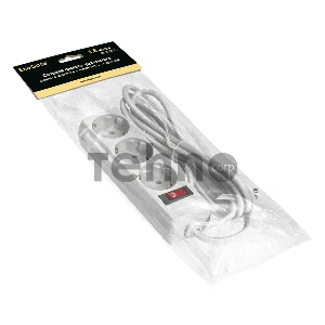 Сетевой фильтр ExeGate EX221178RUS SP-3-1.8W (3 розетки, 1.8м, евровилка, белый)