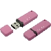 Накопитель QUMO 16GB USB 2.0 Optiva 02 Pink, розовый корпус, фото 3