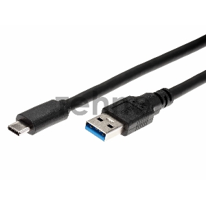 Кабель-адаптер USB 3.1 Type-Cm --> USB 3.0 Am, 2м Aopen/Qust/VCOM <ACU401-2M>