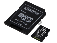Флеш карта microSDHC 64GB microSDXC Class10 Kingston <SDCS2/64GB> Class10 UHS-I Canvas Select up to 100MB/s с адапт.