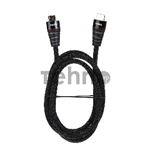 Кабель HDMI 19M/M ver. 2.0 черные коннекторы, 1.8m VCOM <CG526S-B-1.8M> Blister Кабель HDMI 19M/M ver. 2.0 черные коннекторы, 1.8m VCOM <CG526S-B-1.8M> Blister
