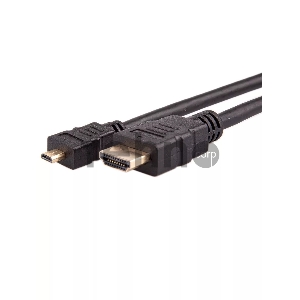 Кабель VCOM/TELECOM HDMI-19M -- MicroHDMI-19M ver 2.0+3D/Ethernet,1m Telecom <TCG206-1M>