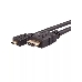 Кабель VCOM/TELECOM HDMI-19M -- MicroHDMI-19M ver 2.0+3D/Ethernet,1m Telecom <TCG206-1M>, фото 1
