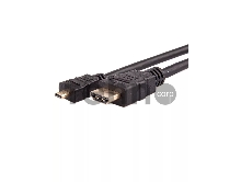 Кабель VCOM/TELECOM HDMI-19M -- MicroHDMI-19M ver 2.0+3D/Ethernet,1m Telecom <TCG206-1M>