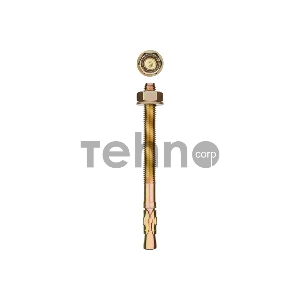 Анкер клиновой, М8 x 80 мм, 50 шт, желтопассивированный, ЗУБР