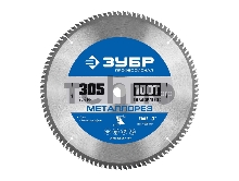 Диск ЗУБР Металлорез 305х25.4мм 100Т, диск пильный по металлу и металлопрофилю