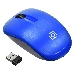 Мышь Oklick 525MW голубой оптическая (1000dpi) беспроводная USB (2but), фото 2