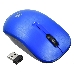 Мышь Oklick 525MW голубой оптическая (1000dpi) беспроводная USB (2but), фото 1
