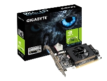 Видеокарта Gigabyte GV-N710D3-2GL RTL {GT710, 2Gb, 64bit, DDR3, D-Sub, DVI, HDMI, PCI-E}
