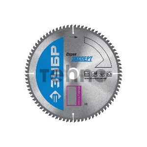 Диск ЗУБР Мультирез 250 x 32мм 80Т, диск пильный по алюминию