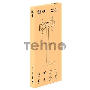 Стойка для телевизора Cactus CS-ST97-D черный 37-70 макс.68кг напольный