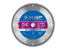 Диск ЗУБР Мультирез 315 x 30мм 100Т, диск пильный по алюминию