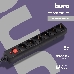 Сетевой фильтр Buro 600SH-16-3-B 3м (6 розеток) черный (коробка), фото 1
