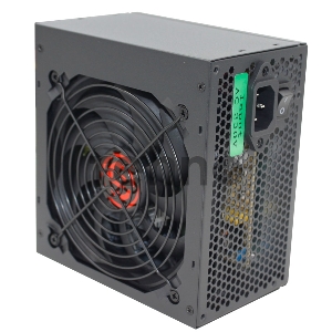 Блок питания Ginzzu CB500 12CM black,24+4p,PCI-E, 4*SATA, 3*IDE,оплетка MB, кабель питания
