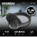 Гарнитура накладные Hyundai H-HP103 черный беспроводные bluetooth оголовье, фото 1