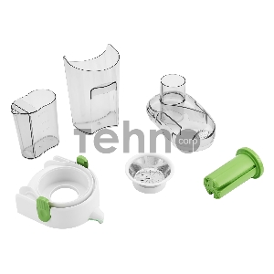 Соковыжималка центробежная Starwind SJ2216 500Вт рез.сок.:800мл. белый/зеленый