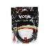 Кабель VCOM VAV7183-5M Кабель соединительный 3.5 Jack (M) - 2xRCA (M), стерео, аудио,  5.0м, фото 2
