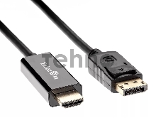 Кабель-переходник DisplayPort M-> HDMI M 1.8m Telecom [TA494)