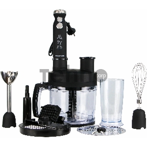 Блендер погружной WILLMARK WHB-1103BCS(1000Вт,нар. кубик, чаша 2л.,soft touch,венчик,измельч, черн)