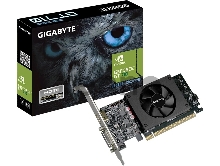 Видеокарта Gigabyte PCI-E GV-N710D5-2GL nVidia GeForce GT 710 2048Mb 64bit GDDR5 954/5010 DVIx1/HDMIx1/HDCP Ret low profile