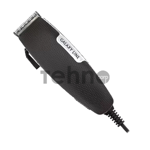 Машинка для стрижки Galaxy Line GL4108 черный 15Вт (насадок в компл:4шт)