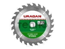Диск URAGAN Fast 190х20/16мм 24Т, диск пильный по дереву