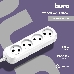 Сетевой удлинитель Buro BU-PSL4.1/W 1.5м (4 розетки) белый (пакет ПЭ), фото 1