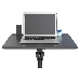 Стол для ноутбука Cactus VM-FDS101B столешница МДФ черный 70x52x105см (CS-FDS101BBK), фото 8