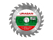 Диск URAGAN Optima 140х20/16мм 20Т, диск пильный по дереву
